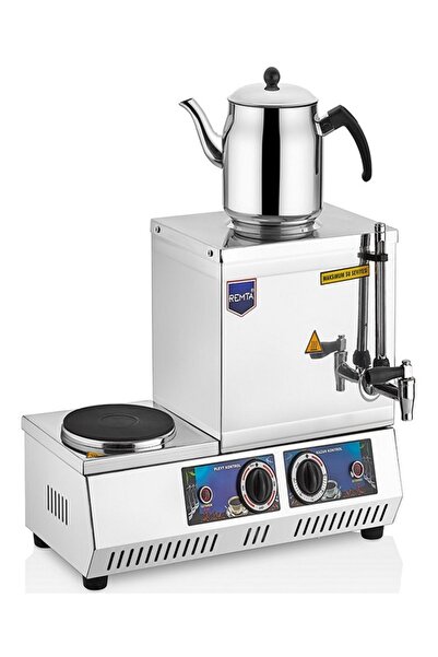 Remta Çay Kazanı Tek Demlikli Elektirikli Makine 13 Lt-demlik Dahil Değildir