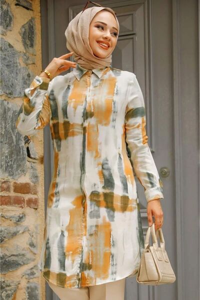 MODA MAÇKA PARK MMP Дамски - Къса Вискозна Рокля, Туника и Риза