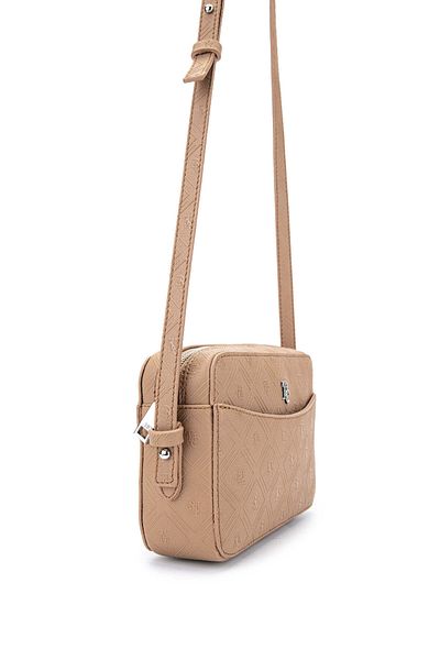 Tamer Tanca Beige Vegan Women's Messenger Bag