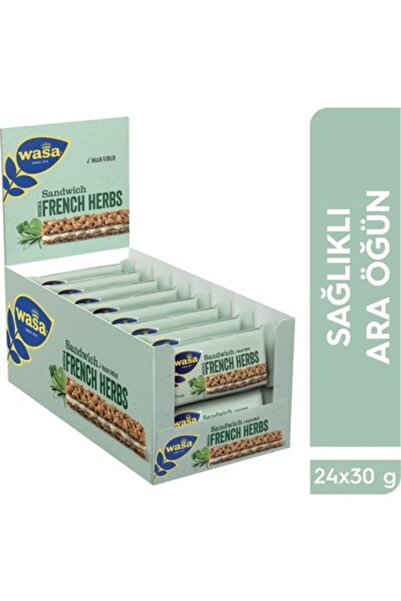 Wasa french herbs 1 kutu (24 adet)