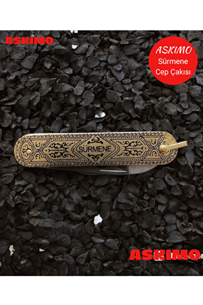 Askımo Kamp Çakısı Cep Çakısı Paslanmaz Çelik 5.5 Cm Bıçak Outdoor Kamp Pikni...