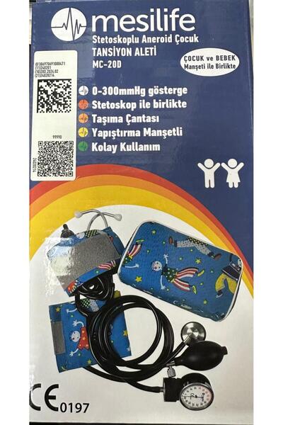 Mesilife Mekanik Tansiyon Aleti Çocuk ve Bebek Manşetli