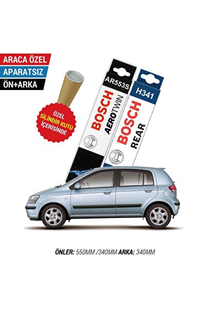 Bosch Hyundai Getz Ön Arka Silecek Seti (2002-2011) Bosch Aerotwin