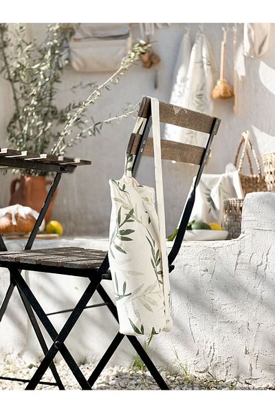 Allegorie.Co Olive Branch Hand Printed Bag (Bottle, Thermos)
