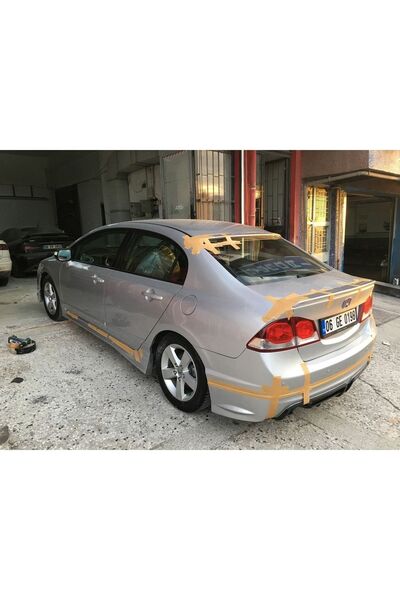 Fifty Tunning HONDA CİVİC FD6 YAN MARŞPİYEL  Fiber Boyasız