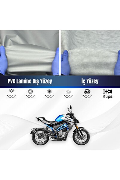 ULTRASHOP CF MOTO 250 NK  4 Mevsim Motosiklet Branda Su Geçirmez Motor Brandası