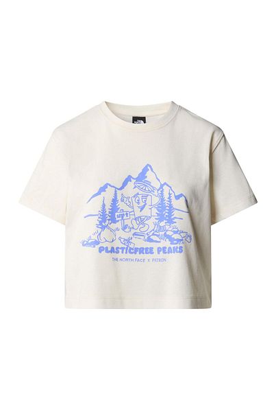 THE NORTH FACE W NATURE S/S TEE - White-M T-Shirt NF0A87E0QLI1