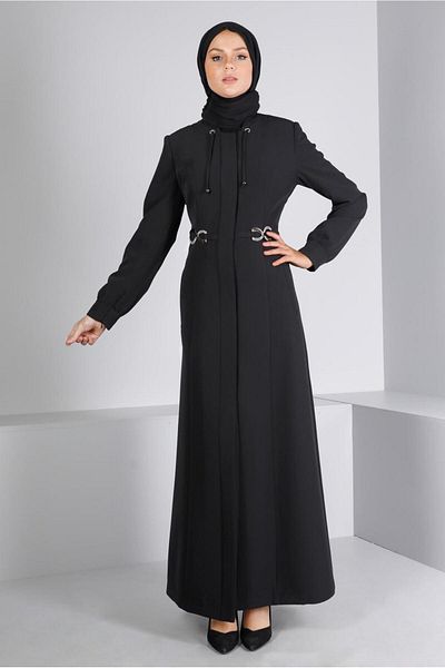Alvina 10661 Μοντέλο Κρυφό Κουμπί Παλτό
