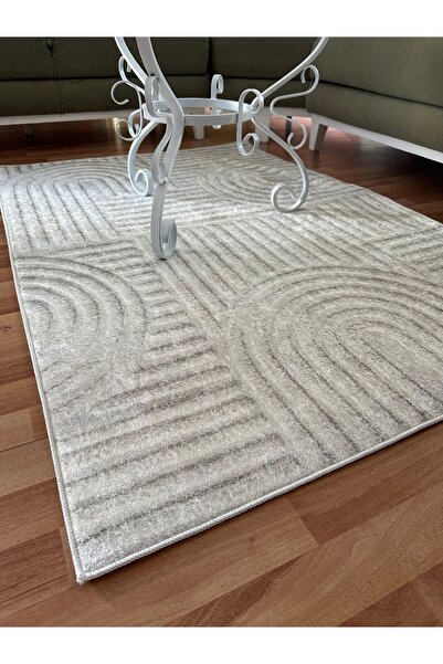 EY HOME Dijital Baskılı Kaymaz Taban Yıkanabilir Sade Desen Yolluk Mutfak Sal...