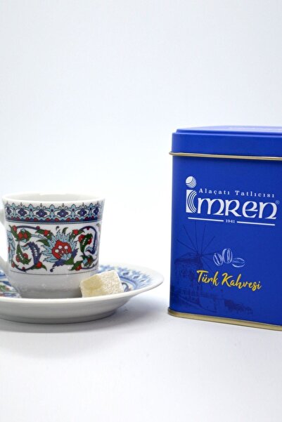 İMREN ALAÇATI TATLICISI & SAKIZLIM İmren Alaçatı Kutu Sade Türk Kahvesi 100gr