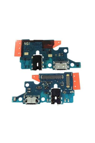 Samsung Galaxy A71 A715 Şarj Soketli Kulaklık Soketli Mikrofon Bordu Servis