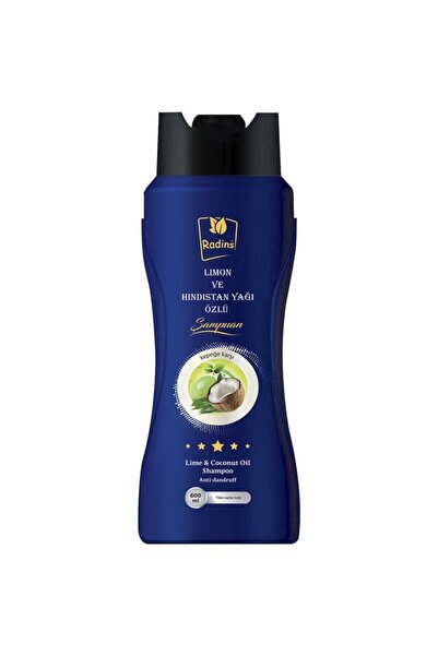 Radins 600 مل شامبو بالليمون وزيت جوز الهند