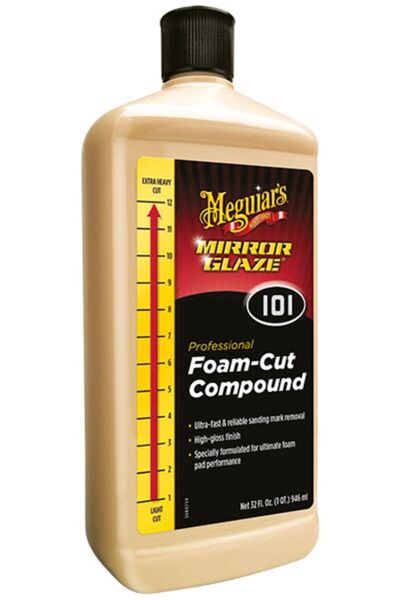 Meguiars M10132 Mirror Glaze® Foam-Cut Compound Çizik Çıkarıcı Pasta 946 ML.
