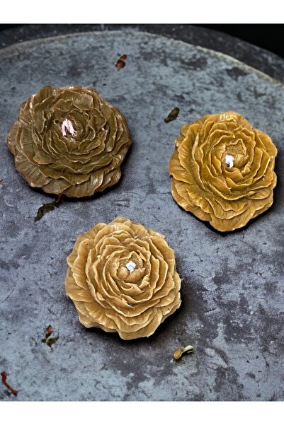 Lion çiçek yüzen mum