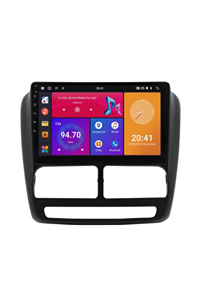 Genel Markalar Fiat Doblo Uyumlu Android Multimedya Sistemi (2011-2015) CRV4108XP