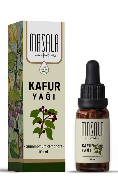 Masala 10 مل.زيت الكافور النقي - زيت الكافور