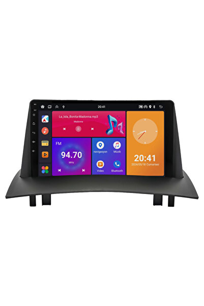 Carvocal Renault Megane 2 Uyumlu Android Multimedya Sistemi (2004-2010) CRV4444XP