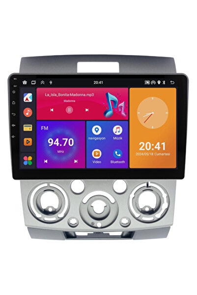 Carvocal Ford Ranger Android Multimedya Sistemi (2009-2011) CRV4128XP