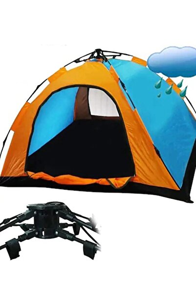 STLIFE A+ KALİTE 3 Kişilik Dayanıklı Tam Otomatik Kurulum Kamp Çadırı Su Geçirmez Portatif Taşıma Çantalı