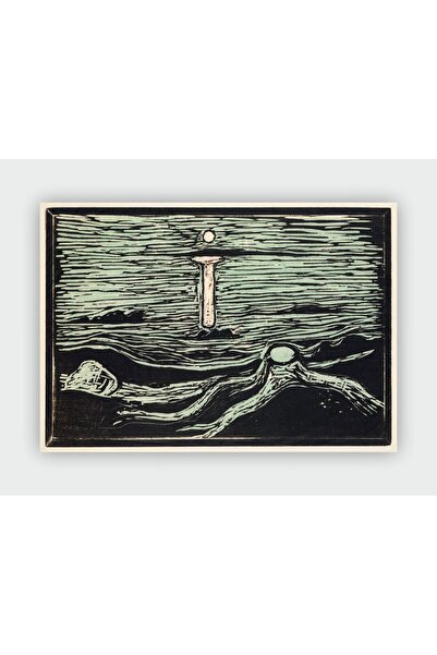fırsatlar diyarı Edvard Munch Mystical Shore, 1897 Expressionism Art Duvar Po...