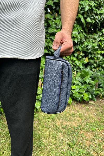 Polo Air Navy Blue Men's Handbag - Travel Organizer, Shaving Cosmetic Daily Bag ETN-71-L