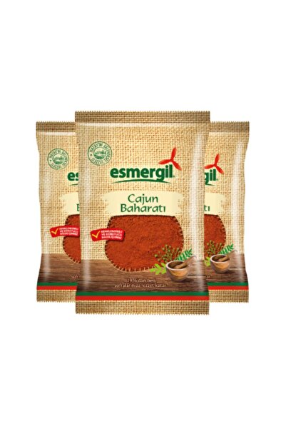Esmergil Cajun Baharatı 3'lü Paket 3 X 30 G