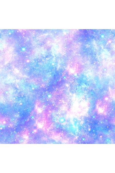 Alacastore Cortina de fundal cu textura din catifea tip fagure cu tematică Unicorn Sky