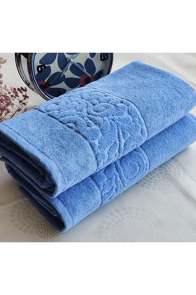 Altınbaşak Set prosoape de baie Lux Cotton 70x140cm Dowry - Produse de export (100% fibre de bumbac)