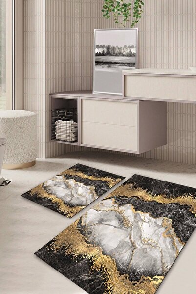 Kilimteks قاعدة مطبوعة رقمية غير قابلة للانزلاق قابلة للغسل مكونة من قطعتين س...