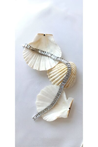 Gamzeli Bijuteri سوار من الفولاذ المقاوم للصدأ من Waterway Baguette