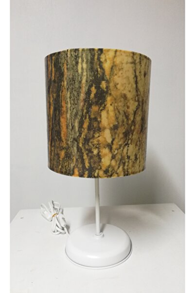 TEKAY AYDINLATMA Lampshade - Marble Patterned Bedroom