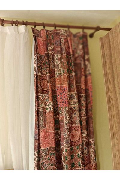 Alacastore Cortina de fundal cu motiv etnic Kilim
