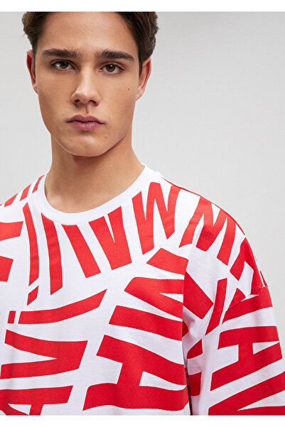 Mavi 0610629 Model BLUE Logo Printed T-Shirt