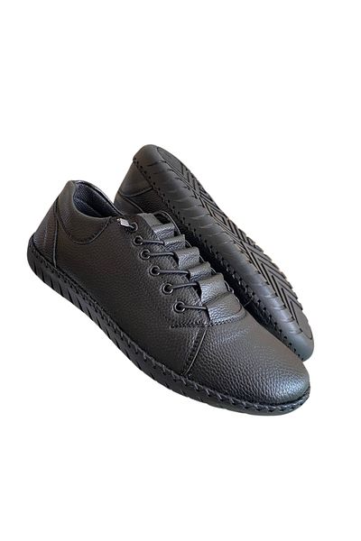 G GÜR MODA Talpă din cauciuc cusută ortopedică, 4 sezoane, model Carik, pantofi lejer lejer
