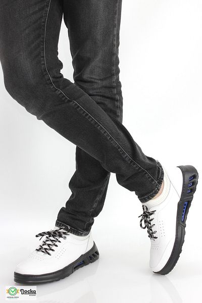 MARCOMEN Men's Genuine Leather Orthopedic Sports Shoes - Air Sole Casual Style