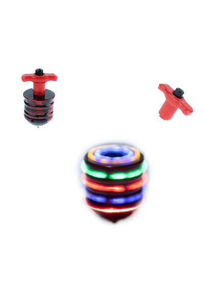 Erzi Oyuncak Topaç Işıklı Sesli Topaç Dragon Topaç