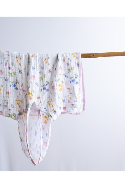 Muslin panço %100 pamuk 0-5 yaş kullanım ÇİÇEK DESEN