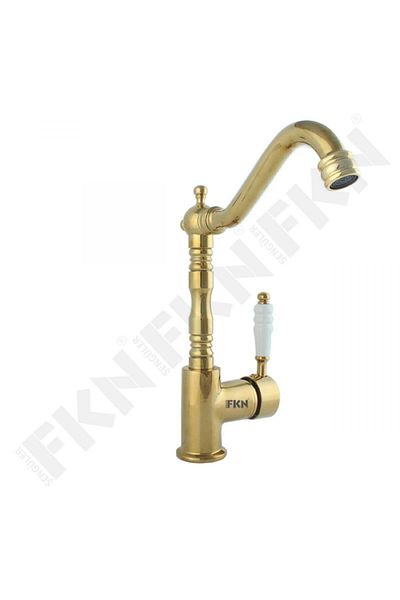 FKN Lpd Luna Te Mix - Gold Colored Sink Faucet