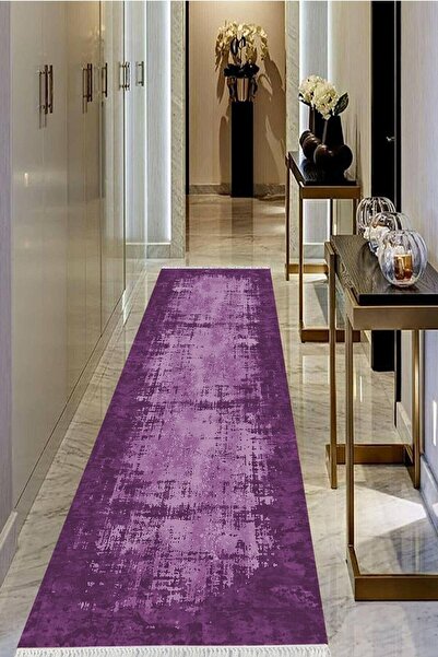 Viyana Home Dijital Baskılı Kaymaz Taban Yıkanabilir Modern Salon Halısı Kori...