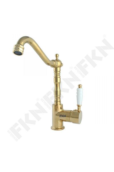FKN Lpd Luna Te Mix - Gold Colored Sink Faucet