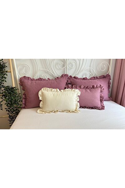 Decamor home Фартушок з рюшами для подушки 2 шт.