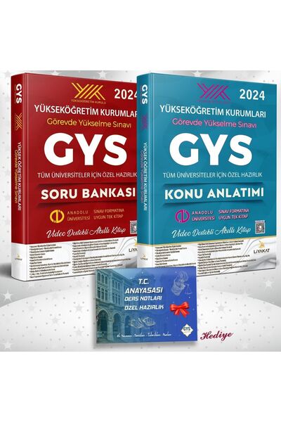 Liyakat Yayınları 2026 Yök Görevde Yükselme Sınavlarına Özel Hazırlık - Konu ...