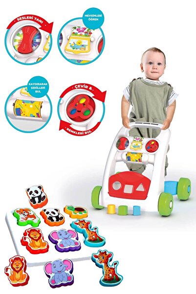 Oruç Oyuncak Oyuncak Neşeli Hayvanlar Ilk Yürüyüş Arkadaşım