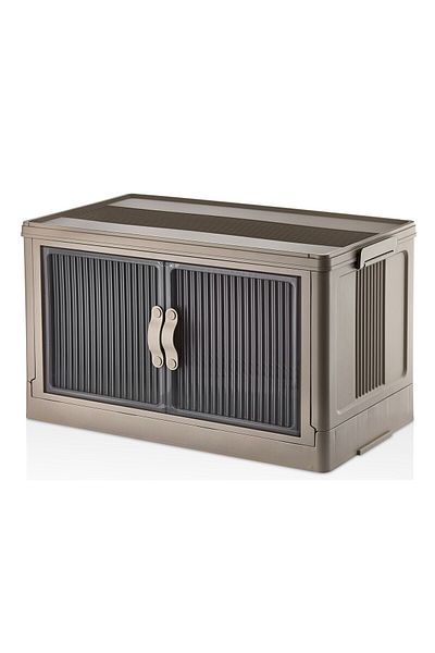 E-LİFE HOME 4-Piece Portable Foldable Organizer - Stylish Looking, Multi-Purpose Closet and Storage Box