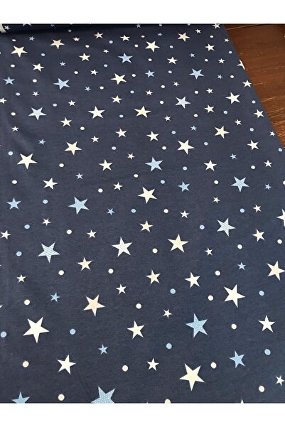 Bebek Özel Бавовняна простирадло з гумкою для немовлят та дітей 100x160, синє...