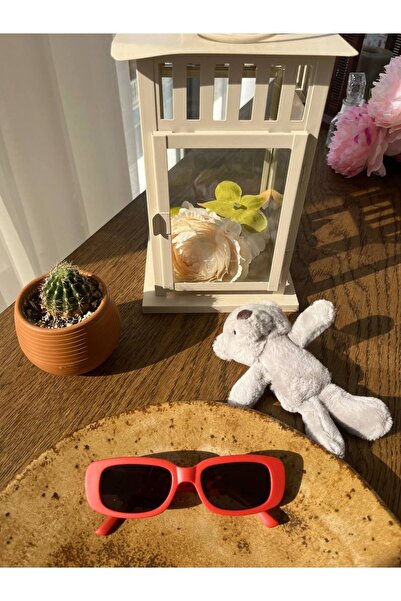 Jolly Kids Uv 400 Protected Rectangular Sunglasses Girls Boys Children Trend 2025 Boxed 2-9 Years