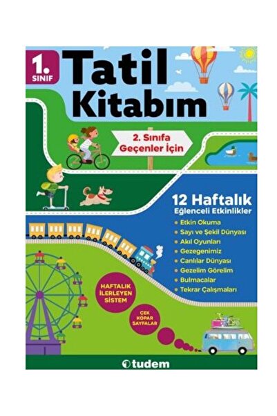 Tudem Yayınları TUDEM YAYINLARI 1.SINIF TATİL KİTABIM 1.SINIFDAN 2.SINIFA GEÇ...