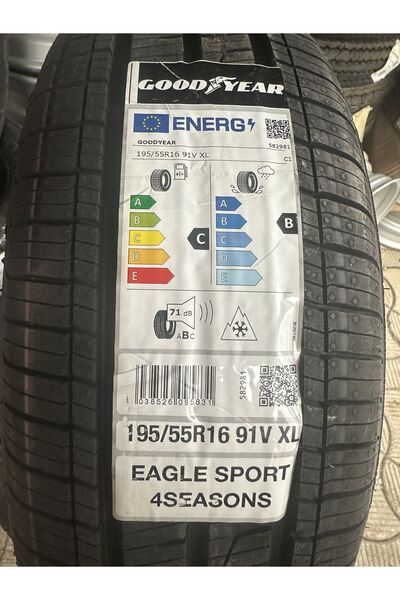 Goodyear 195/55R16 91V XL EAGLESPORT 4 SEASON GOODYEAR DOT 2023