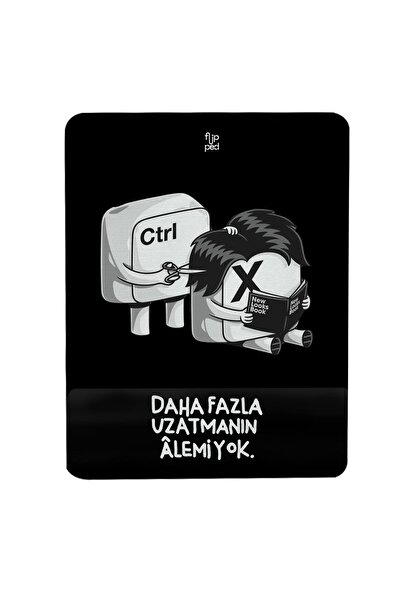 Flipped CtRL X Kare Bilek Destekli Mousepad