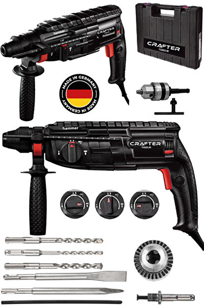 CRAFTERTOOLS Çelik Şanzıman Kırıcı Delici Darbeli Matkap 2-28mm Elektrikli Ma...